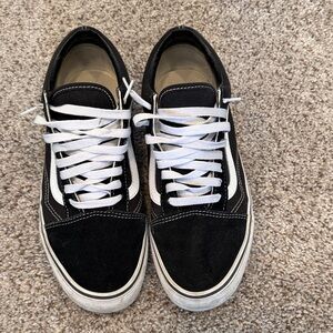 Vans Black and White Men's Sneakers